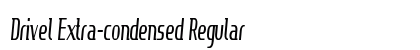 Drivel Extra-condensed Regular font free download