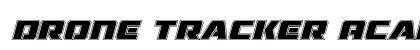 Drone Tracker Academy Italic Italic Font Drone Tracker Academy Italic Italic Font Preview