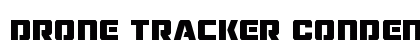 Drone Tracker Condensed Condensed font free download