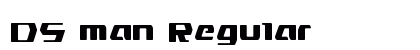 DS man Regular Font DS man Regular Font Preview