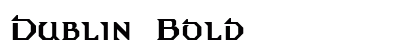 Dublin Bold font free download