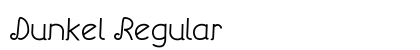 Dunkel Regular font free download