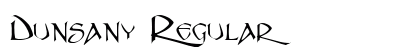 Dunsany Regular Font Preview