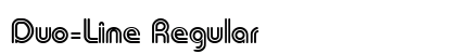 Duo-Line Regular font free download