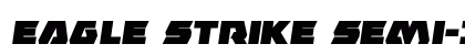 Eagle Strike Semi-Italic Semi-Italic font free download