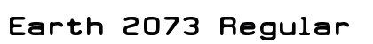 Earth 2073 Regular font free download