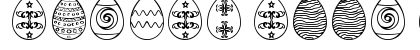 Easter eggs ST Regular Font Preview