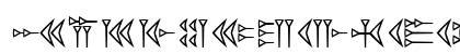 EasyCuneiform Regular Font EasyCuneiform Regular Font Preview