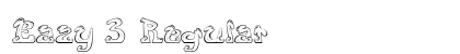 Eazy 3 Regular font free download