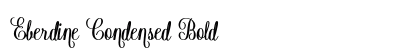 Eberdine Condensed Bold Preview