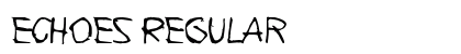 Echoes Regular font free download