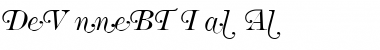 DeVinneBT Italic Font