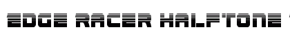 Edge Racer Halftone Regular Font Preview