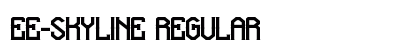 EE-Skyline Regular font free download