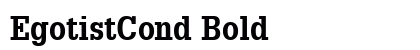 EgotistCond Bold Preview