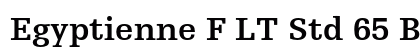 Egyptienne F LT Std 65 Bold Preview