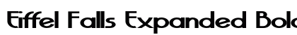 Eiffel Falls Expanded Bold Preview