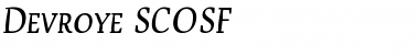 Devroye SCOSF Regular Font