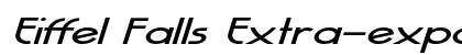 Eiffel Falls Extra-expanded Italic Preview