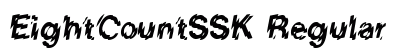 EightCountSSK Regular font free download