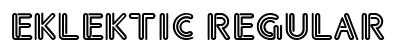 Eklektic Regular font free download