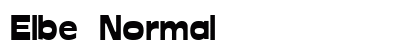 Elbe Normal font free download