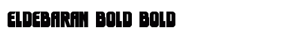 Eldebaran Bold Bold font free download