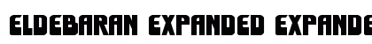 Eldebaran Expanded Expanded font free download