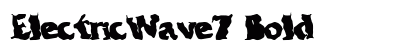 ElectricWave7 Bold font free download