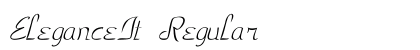 EleganceIt Regular font free download