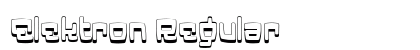Elektron Regular font free download