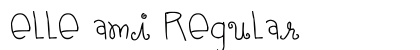 elle ami Regular Font Preview