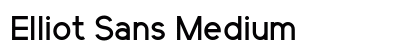 Elliot Sans Medium Preview