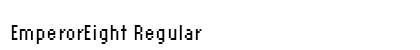 EmperorEight Regular Font Preview