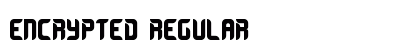 Encrypted Regular Font Encrypted Regular Font Preview