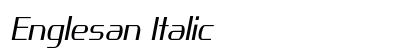 Englesan Italic Preview