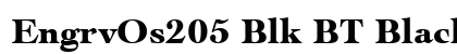 EngrvOs205 Blk BT Black preview