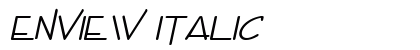 Enview Italic font free download