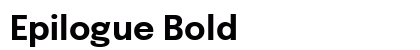 Epilogue Bold Preview