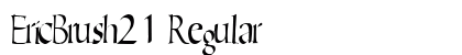 EricBrush21 Regular Preview