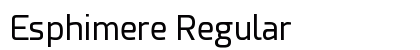 Esphimere Regular font free download