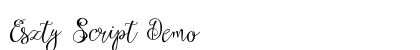 Eszty Script Demo preview