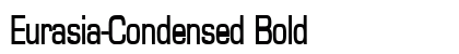 Eurasia-Condensed Bold font free download