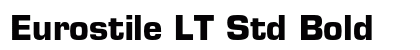 Eurostile LT Std Bold Preview