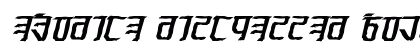 Exodite Distressed Bold Italic preview