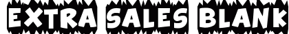 Extra Sales Blank Regular font free download