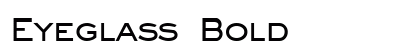 Eyeglass Bold Preview