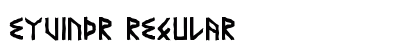 Eyvindr Regular font free download