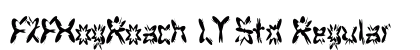 F2FHogRoach LT Std Regular font free download