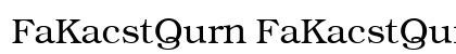 FaKacstQurn FaKacstQurn Font FaKacstQurn FaKacstQurn Font Preview